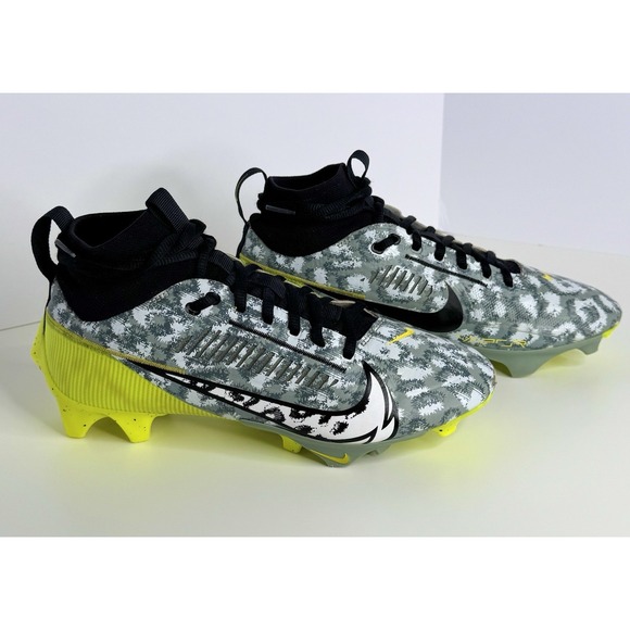 Nike Vapor Edge Pro 360 2‎ Volt/Black Football Cleats Mens Size 7.5 (FB8443-703) - Picture 3 of 7